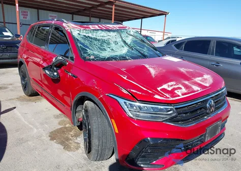 2024 Volkswagen Tiguan 2.0T Se R-Line Black from USA, damaged, VIN 3VVCB7AX9RM230725